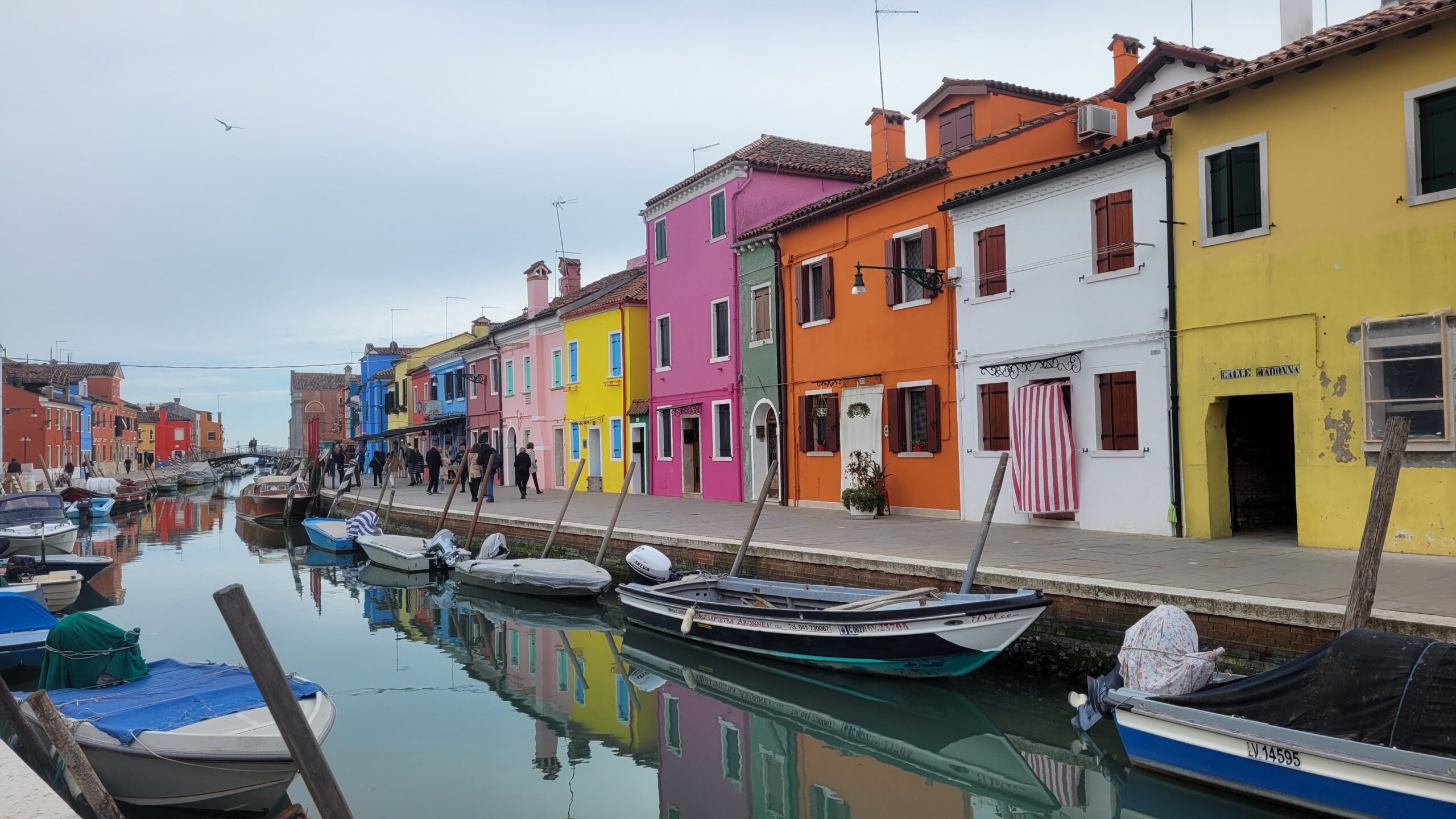 Colorful homes of Burano island