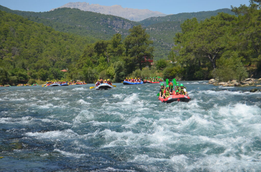 Rafting in Koprulu Canyon