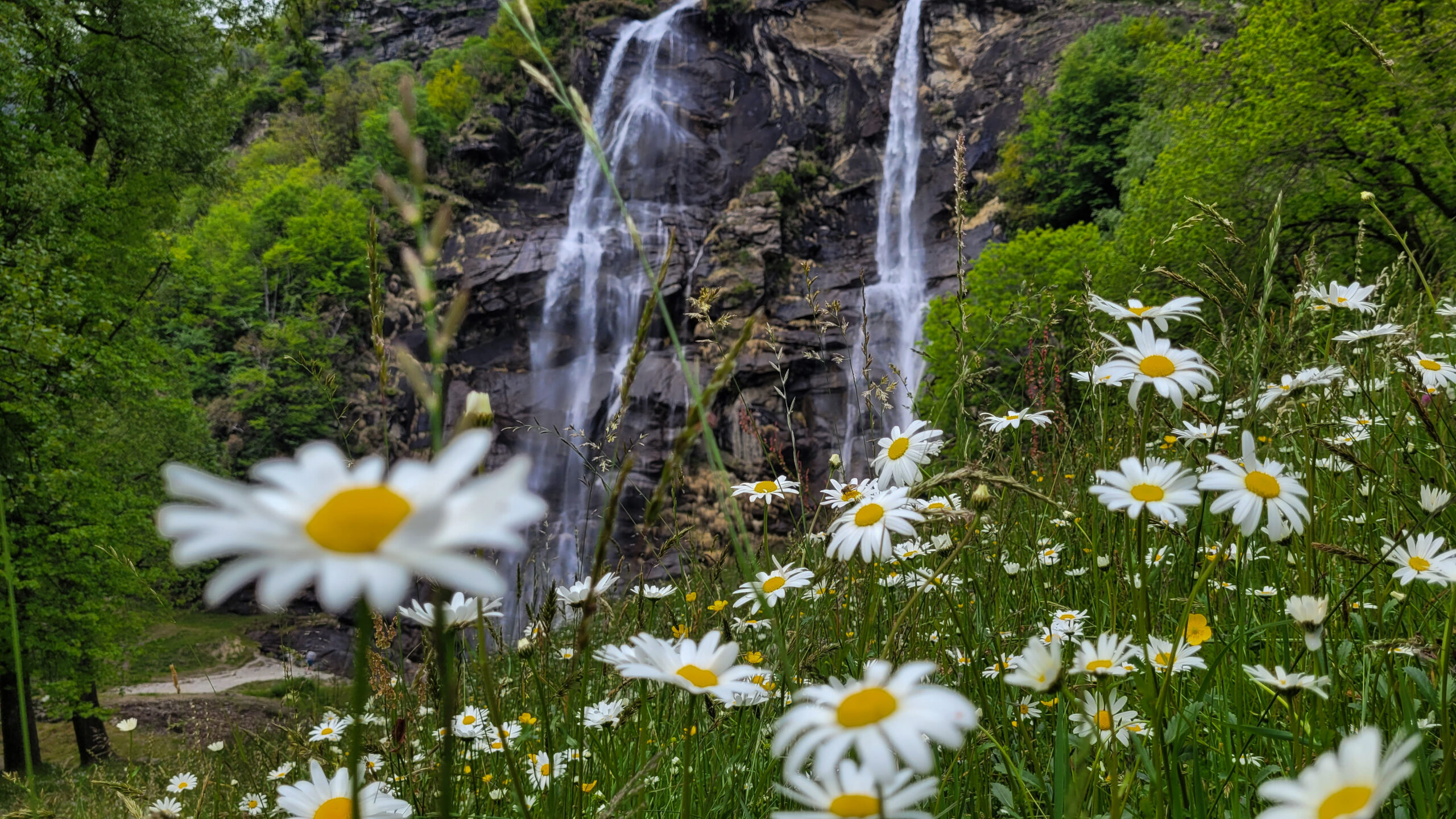 Acquafraggia Waterfalls