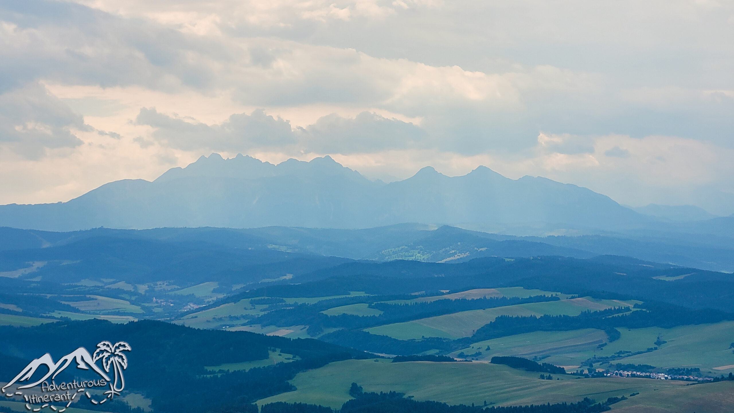 View from Trzy Korony Peak